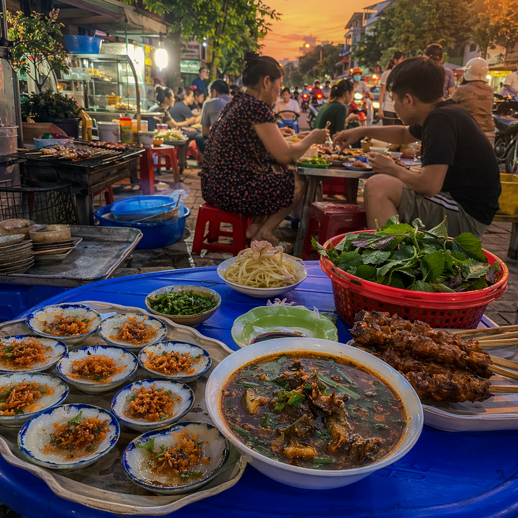 Top địa điểm ăn vặt ngon nổi tiếng ở thành phố Vinh